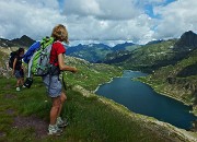 Anello dei Laghi Gemelli con il laghetto della Paura dalle Baite di Mezzeno il 15 luglio 2014  - FOTOGALLERY